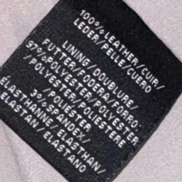 NWT women’s Lamarque X REVOLVE Betty Grey lamb Leather Blazer in Grey SZ small - Picture 12 of 12